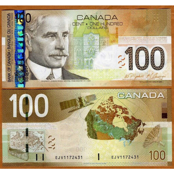 100 Canadian Dollar