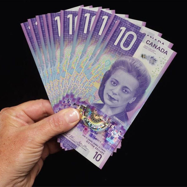 10 Canadian Dollar