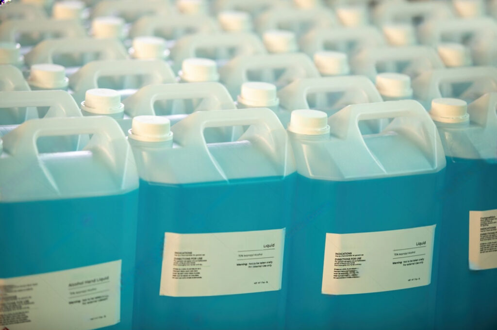 Verwendung von SSD Chemical Solution
