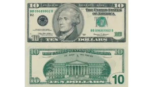 Wie man einen Fake erzählt $10 Dollar Bill
