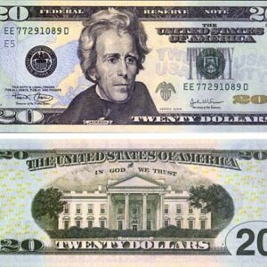 Realistic Fake 20 Dollar Bills