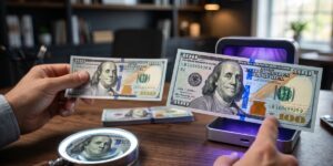 how to spot a fake hundred dollar bill