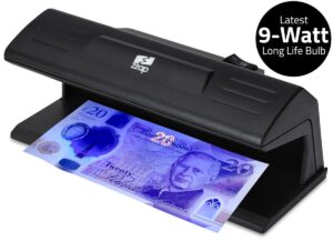 ultraviolet light counterfeit money detector