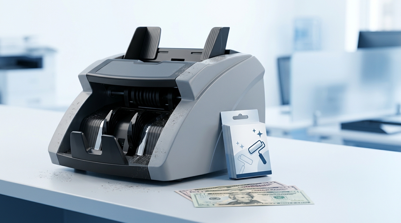 currency counter cleaning card pack
