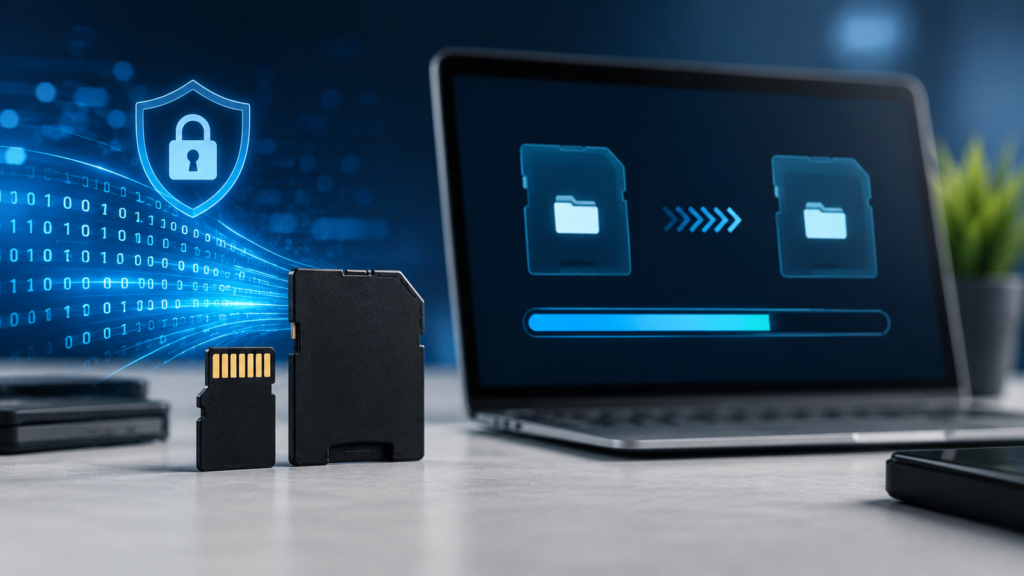 how to clone micro sd card